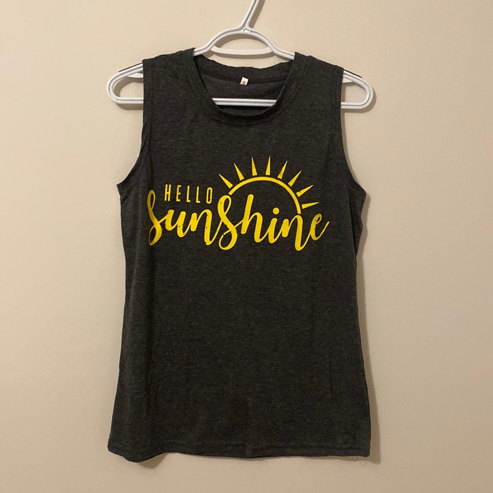 Womens Tank Top - Hello Sunshine 🌞